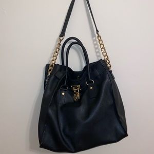 Michael Kors Black Shoulder Purse